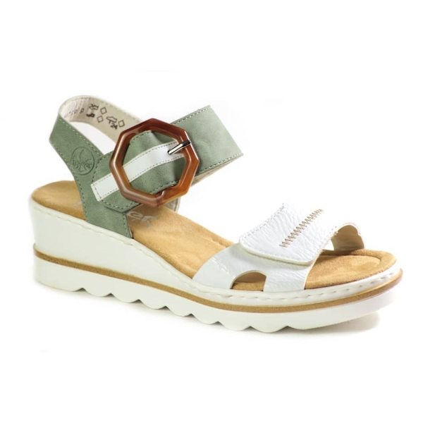 Sandaler Rieker 6747681 Vit 39