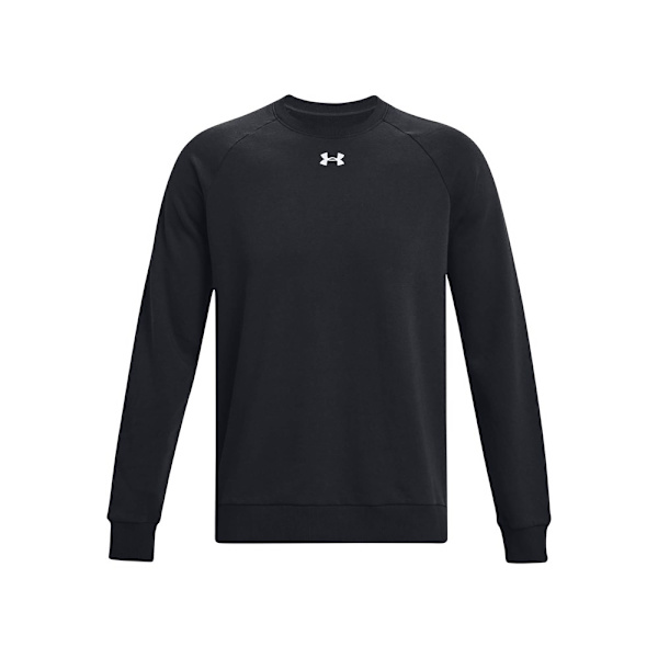 Puserot je Fleecet Under Armour Ua Rival Fleece Crew Mustat 178 - 182 cm/M