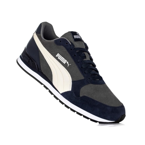 Lågskor Puma ST Runner V2 SD Vit,Svarta,Gråa 44.5