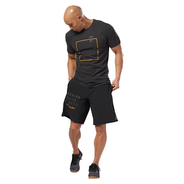 Shirts Reebok Crossfit Move Tee Svarta 170 - 175 cm/S