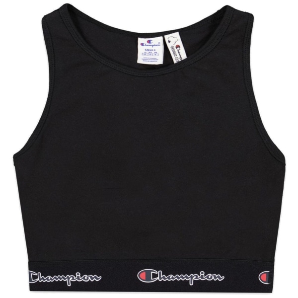 Shirts Champion Script Logo Waist Racer Back Sports Svarta 158 - 162 cm/XS