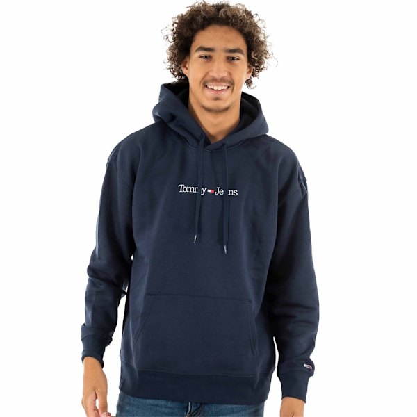 Puserot je Fleecet Tommy Hilfiger DM0DM15013C87 Tummansininen 184 - 188 cm/XL