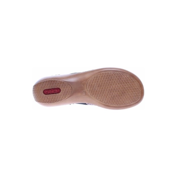 Sandaler Rieker 6598914 Grafit,Röda,Gråa 37