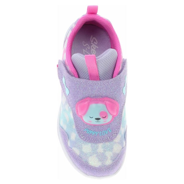 Lågskor Skechers Slights Glimmer Kicks Skech Pets Lila,Torkos 22