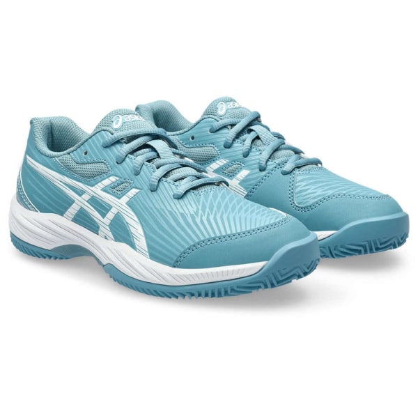 Sneakers low Asics Gel-game 9 Gs Clay oc Gris Blue White Blå 35.5