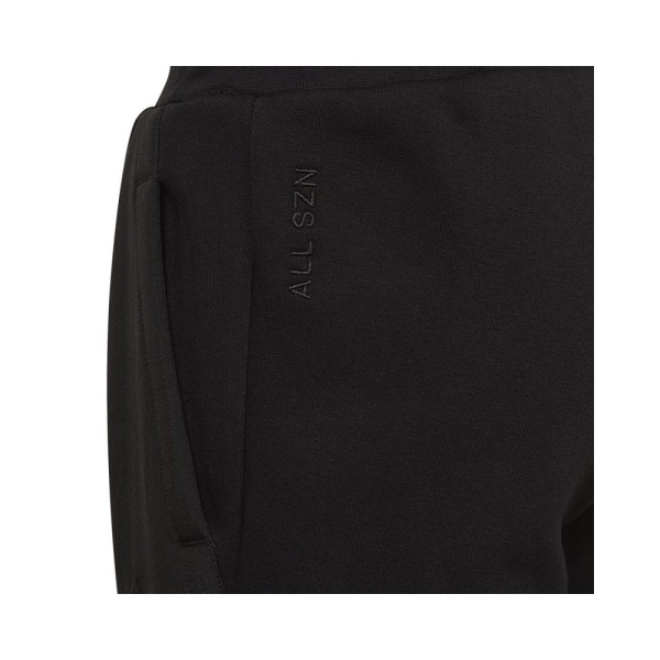 Byxor Adidas All Season Fleece Pants JR Svarta 147 - 152 cm/M