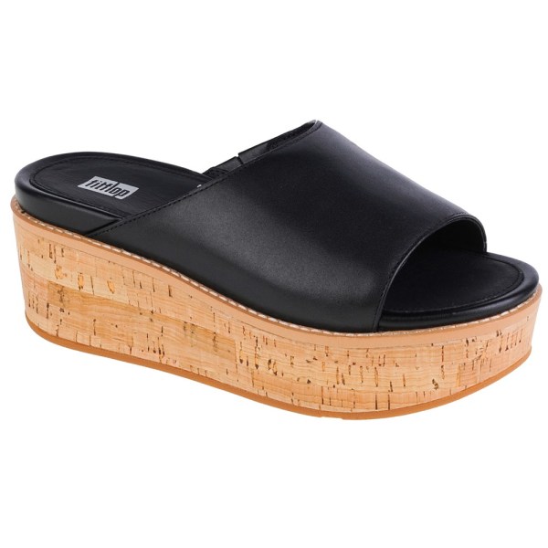 Tofflor fitflop Eloise Svarta,Bruna 36