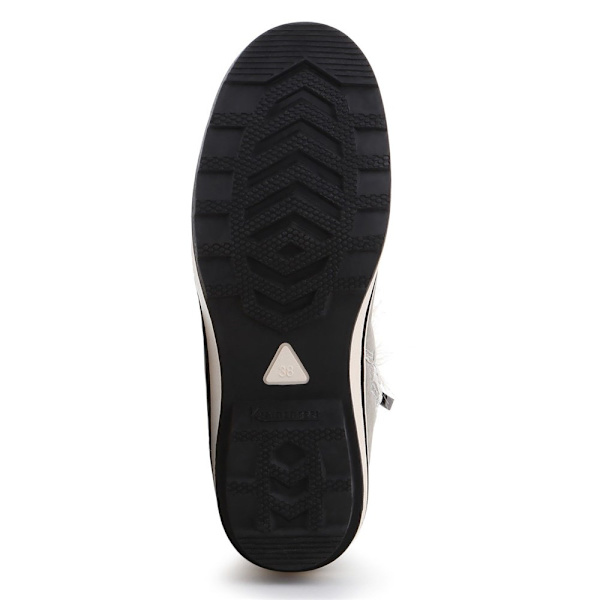 Snowboots Geographical Norway Sophia Beige,Vit 36