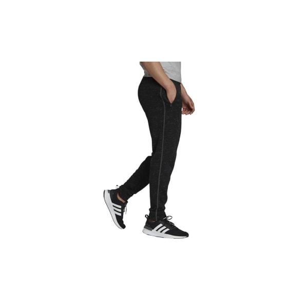 Housut Adidas Essentials Melange Mustat 164 - 169 cm/S