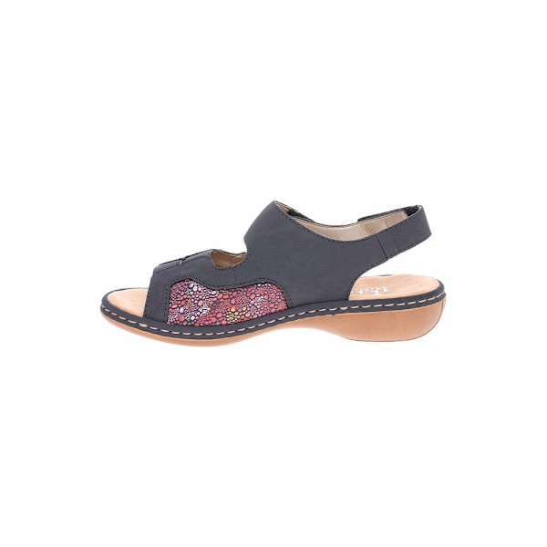Sandaler Rieker 6598914 Rød,Grafit,Grå 41