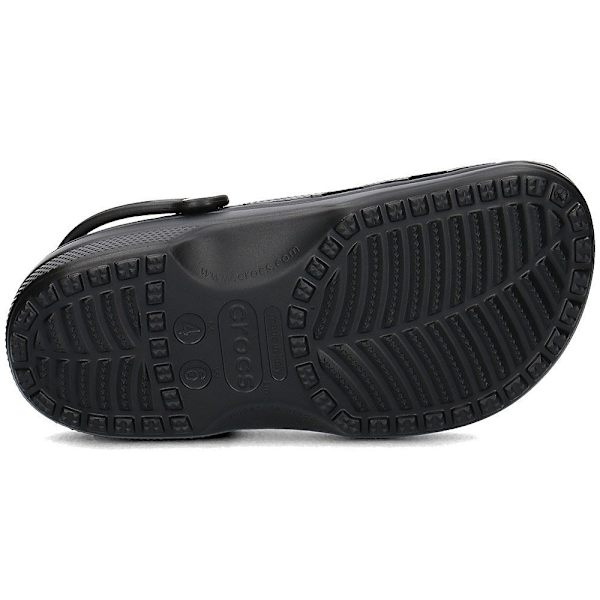 Træsko Crocs Classic Unisex Sort 45