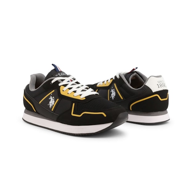 Sneakers low U.S. Polo Assn NOBIL004BLKOCR01 Sort 44