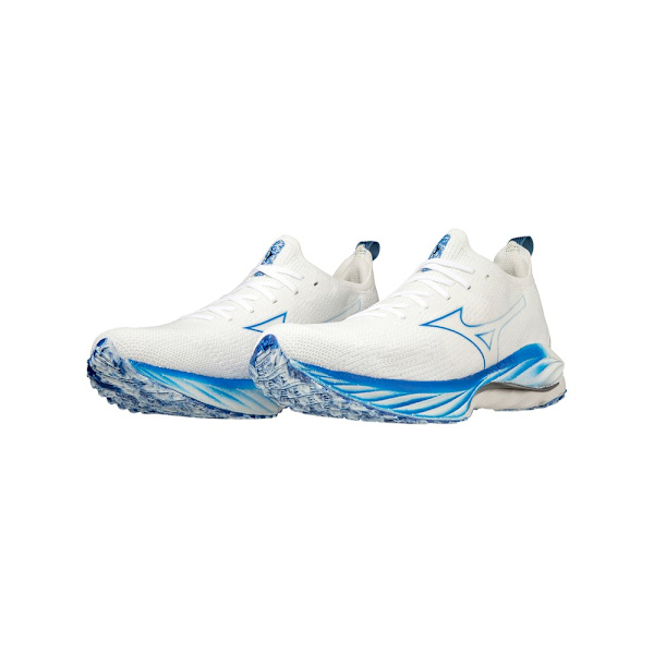 Sko Mizuno Wave Neo Wind Hvid,Blå 44