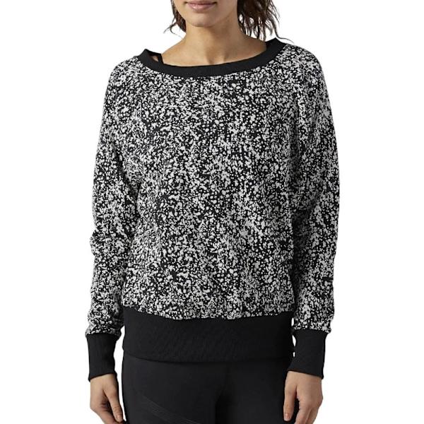 Sweatshirts Reebok Crewneck Speckled Sort,Hvid 164 - 169 cm/S