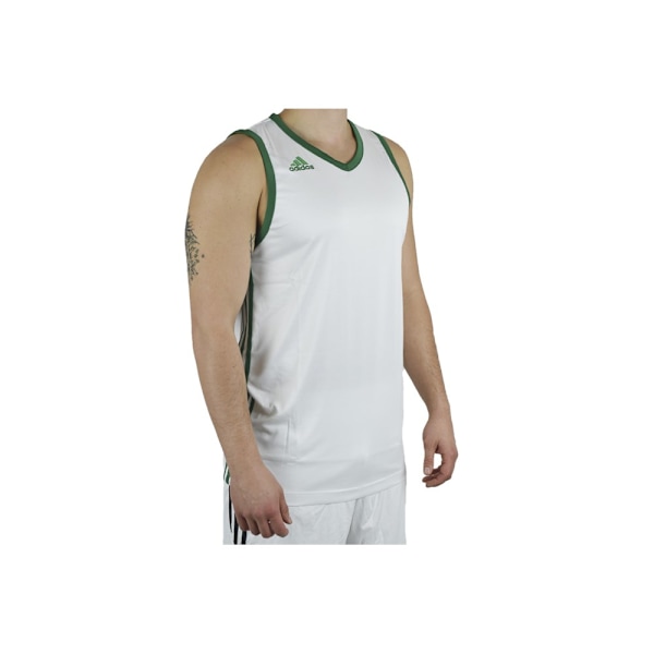 Shirts Adidas E Kit Jsy 30 Vit 188 - 193 cm/XXL