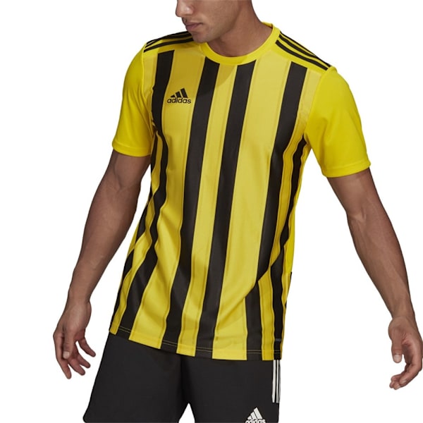 T-shirts Adidas Striped 21 Gul,Sort 176 - 181 cm/L