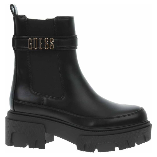 Textilväv Guess FL8YEAELE10BLACK Svarta 41