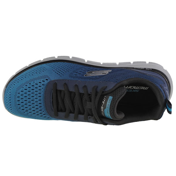 Lågskor Skechers Track Ripkent Blå 41