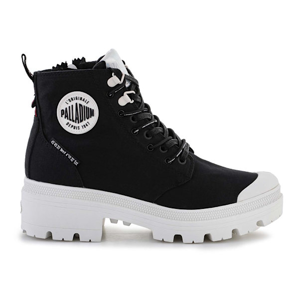 Sko Palladium Pallabase Metro Sort 37.5