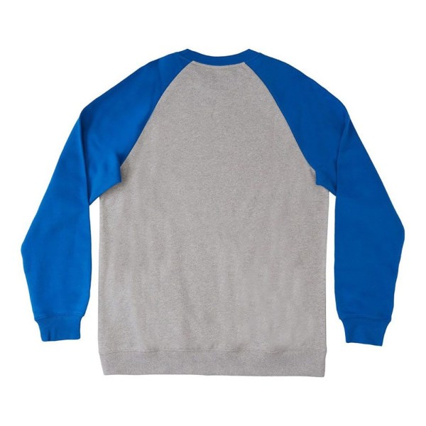 Sweatshirts DC Bluza Bez Kaptura Star Pilot Z Logo Prosta Grå,Blå 147 - 155 cm/M