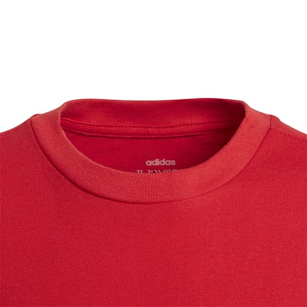 Shirts Adidas YB Lin CB T Grenade,Röda 129 - 134 cm/XS