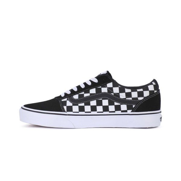 Kondisko Vans Pvj Ward Suede Hvid,Sort 43