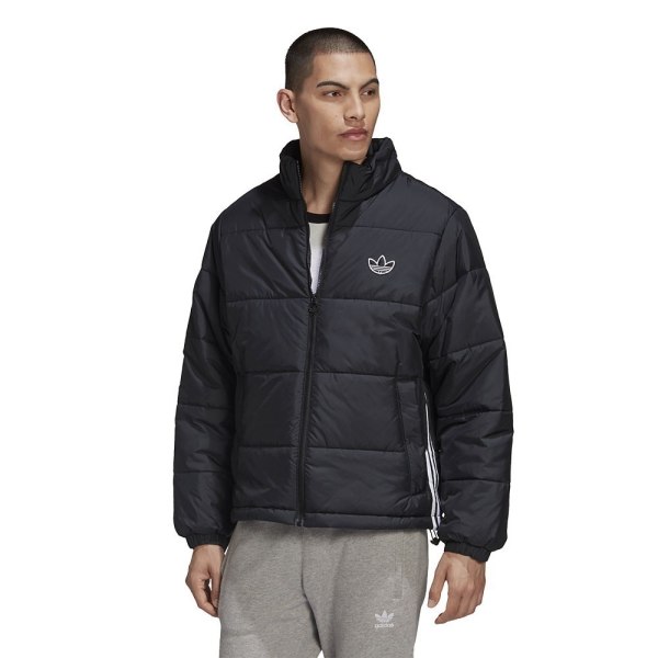 takki Adidas Padded Stand Collar Puffer Jacket Mustat 164 - 169 cm/S 790e |  Svarta | 164 - 169 cm/S | Fyndiq