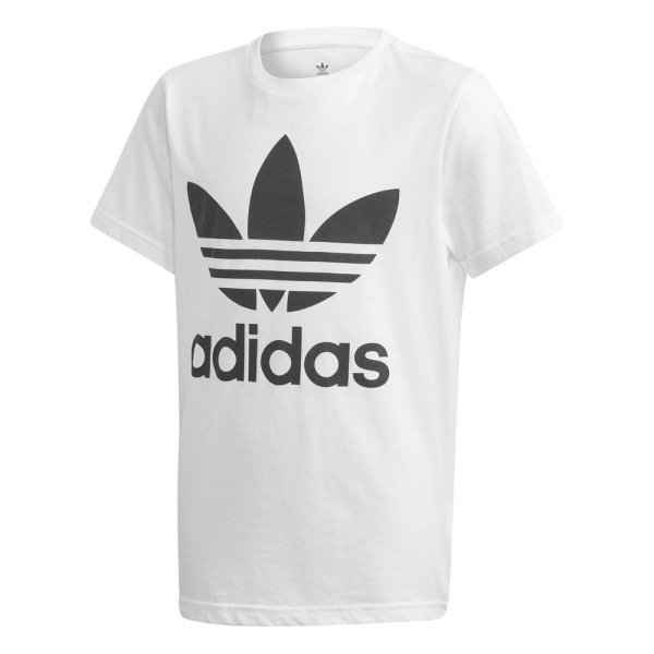 T-paidat Adidas Trefoil Junior Tee Valkoiset 123 - 128 cm/XS