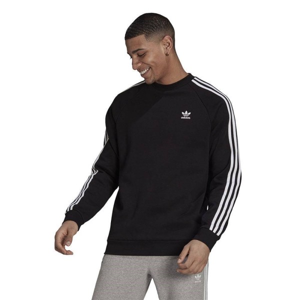 Sweatshirts Adidas Adicolor Classics 3STRIPES Svarta 182 - 187 cm/XL