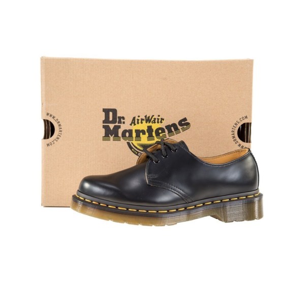 Lågskor Dr Martens 1461 Smooth Svarta 37