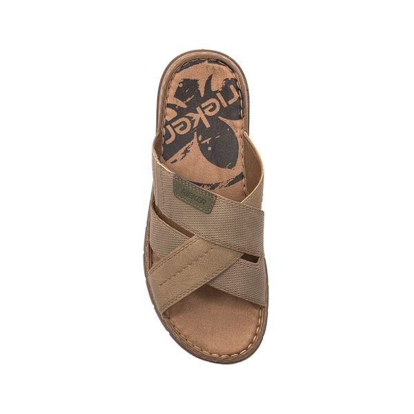 Tofflor Rieker 2125364BE Beige 40