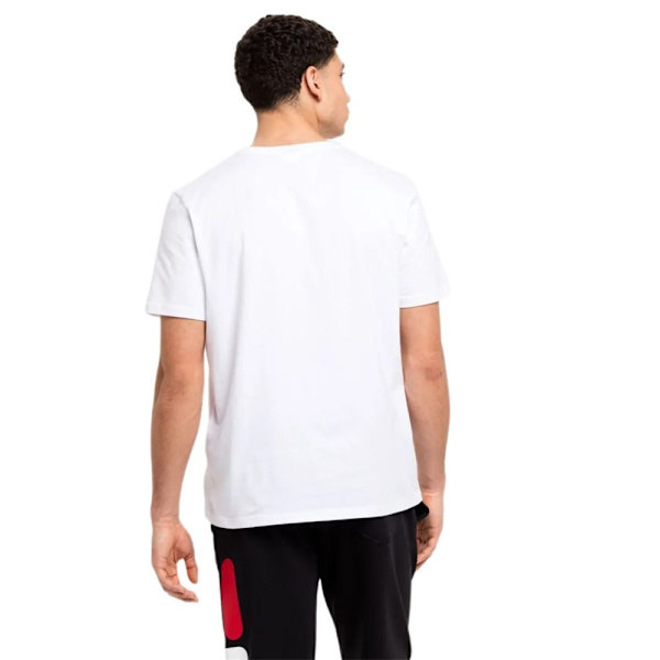 T-paidat Fila Brod Tee Double Pack Valkoiset 180 - 185 cm/L
