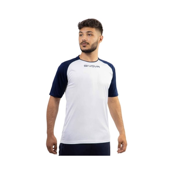 T-shirts Givova Capo Interlock Hvid 168 - 176 cm/M