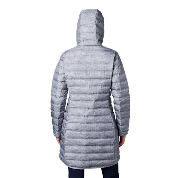 Jakker Columbia Lake 22 Down Long Hooded Grå 152 - 157 cm/XS
