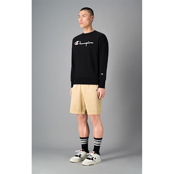 Champion Reverse Weave Embroidered Script Logo Mustat 178 - 182 cm/M