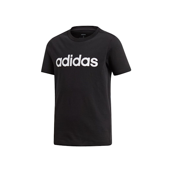 Shirts Adidas JR Essentials Linear Svarta 129 - 134 cm/XS