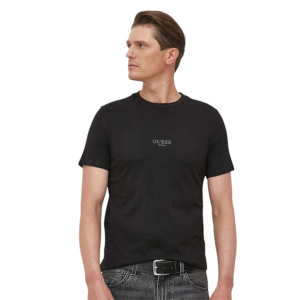 Shirts Guess M2YI72I3Z14JBLK Svarta 178 - 182 cm/M