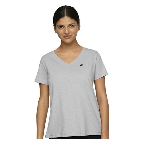 T-paidat 4F TSD002 Harmaat 174 - 177 cm/XXL
