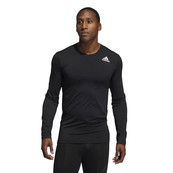 T-shirts Adidas Techfit Compression Sort 188 - 193 cm/XXL