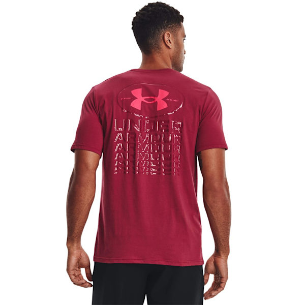 T-paidat Under Armour Armour Repeat Punainen 173 - 177 cm/S
