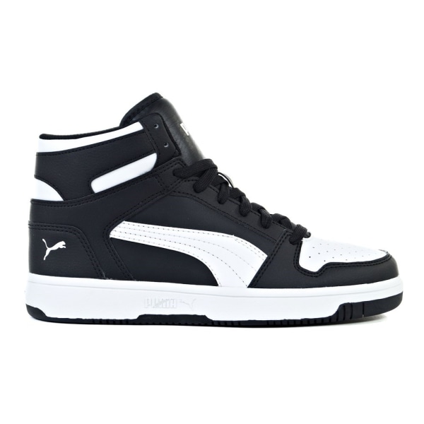 Sko Puma Rebound Layup SL JR Sort,Hvid 37.5