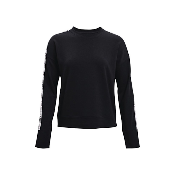 Puserot je Fleecet Under Armour Rival Terry Taped Crew Mustat 168 - 172 cm/M