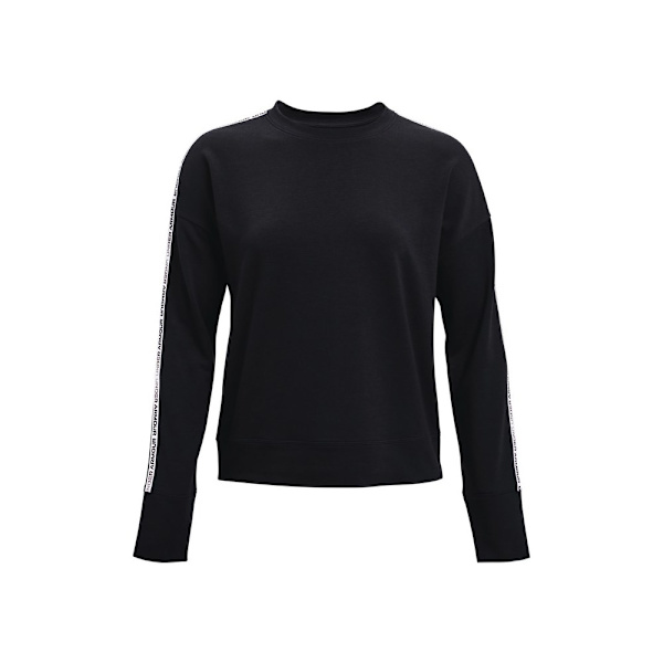 Sweatshirts Under Armour Rival Terry Taped Crew Sort 168 - 172 cm/M