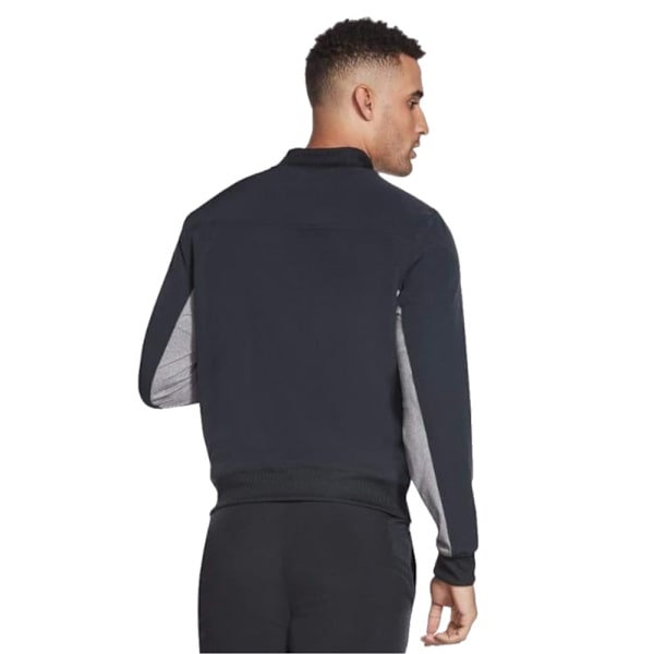 Puserot je Fleecet Skechers Skechweave Tummansininen 188 - 192 cm/XL