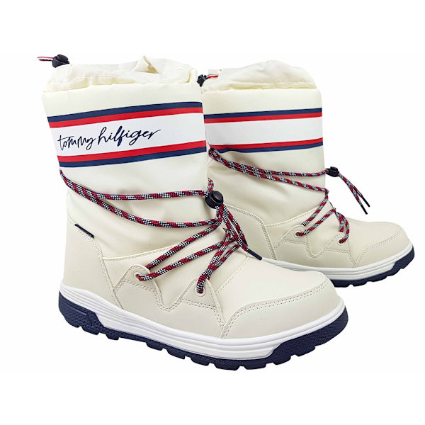 Lumisaappaat Tommy Hilfiger T3A6324361485100 Valkoiset 36