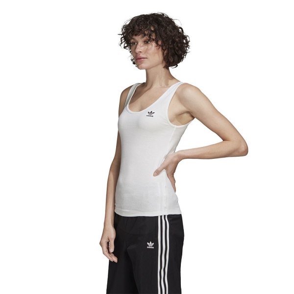 T-paidat Adidas Tank Top Valkoiset 164 - 169 cm/M