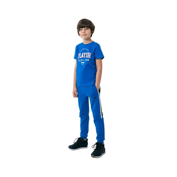 T-paidat 4F JTSM007 Vaaleansiniset 122 - 127 cm