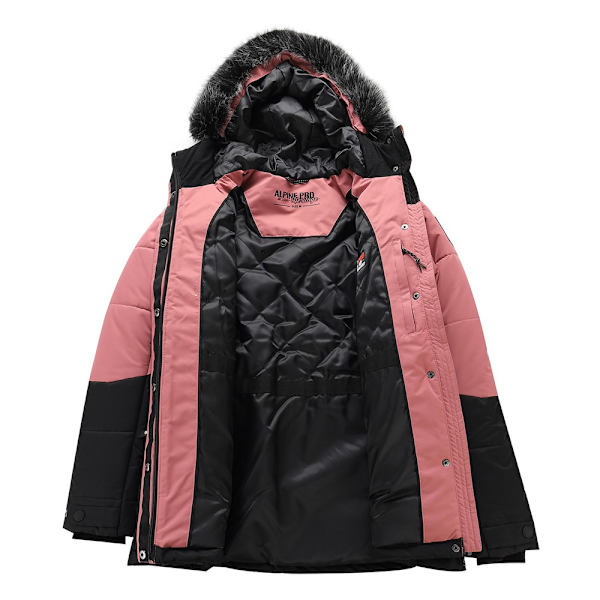 Jakker Alpine Pro LJCB592429 Pink,Sort 168 - 172 cm/M