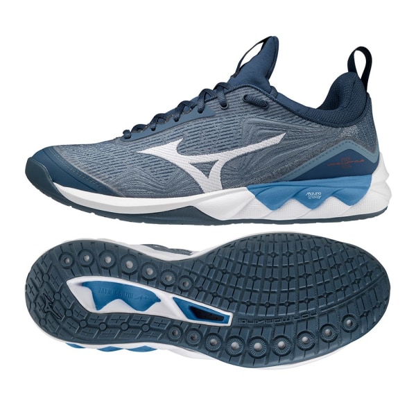 Lågskor Mizuno Wave Luminous 2 Blå 46