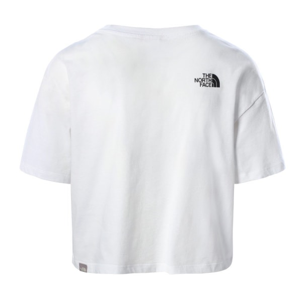 T-shirts The North Face Cropped Easy Tee Hvid 163 - 168 cm/M